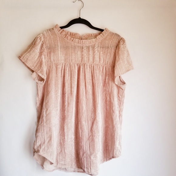 loft velvet top